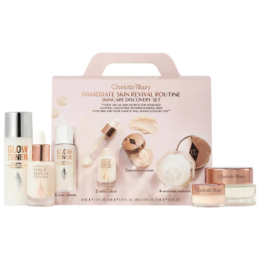 CHARLOTTE TILBURY SKINCARE DISCOVERY SET